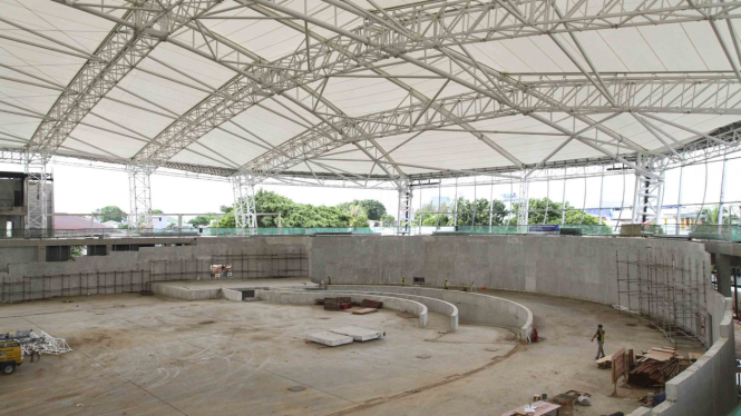 Perkembangan Pembangunan Velodrome Rawamangun untuk Asian Games 2018