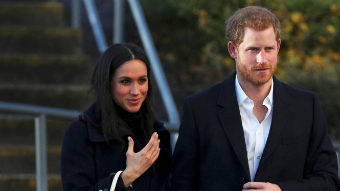 Meghan Markle dan Pangeran Harry.