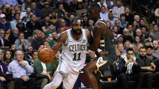 Point guard Boston Celtics, Kyrie Irving (kiri)