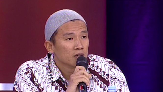 Ustaz Felix Siauw di acara talkshow Indonesia Lawyers Club bertajuk “212: Perlukah Reuni?”