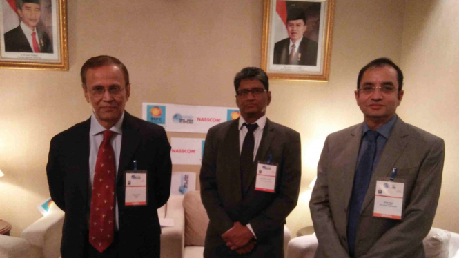 Duta Besar India untuk ASEAN, Suresh K Reddy (tengah)