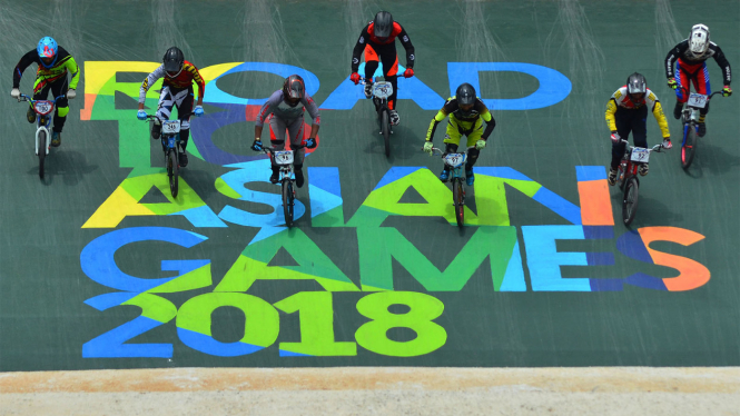 TEST EVENT BMX ASIAN GAMES 2018