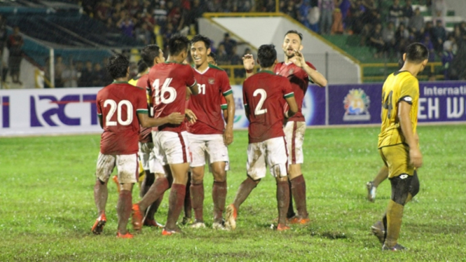 Para pemain Timnas Indonesia