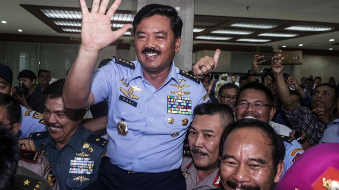 Calon Panglima TNI Marsekal TNI Hadi Tjahjanto