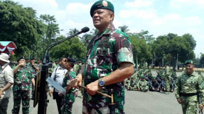 Panglima TNI Jenderal Gatot Nurmantyo.