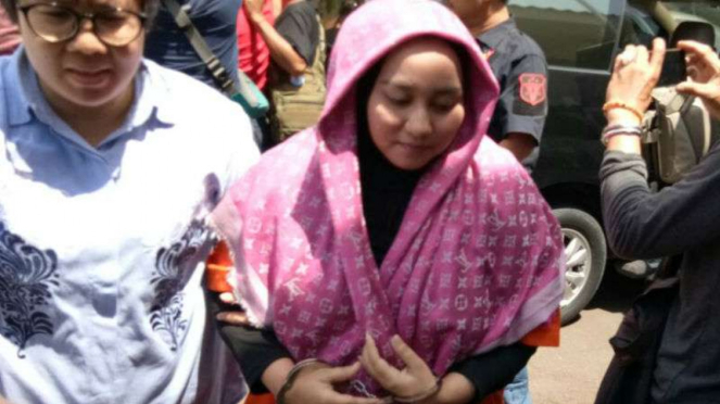 Anniesa Desvitasari Hasibuan dilimpahkan ke Kejaksaan Negeri Kota Depok.