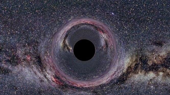 Lubang hitam supermasif.
