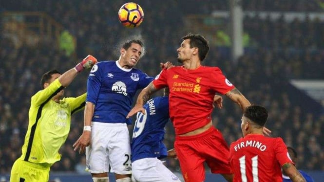 Pertandingan Liverpool kontra Everton di ajang Premier League