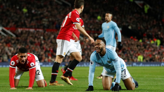 Pertandingan Manchester United vs Manchester City