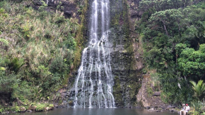Karekare Waterfalls, Selandia Baru