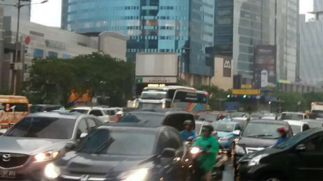 Kemacetan Jakarta.
