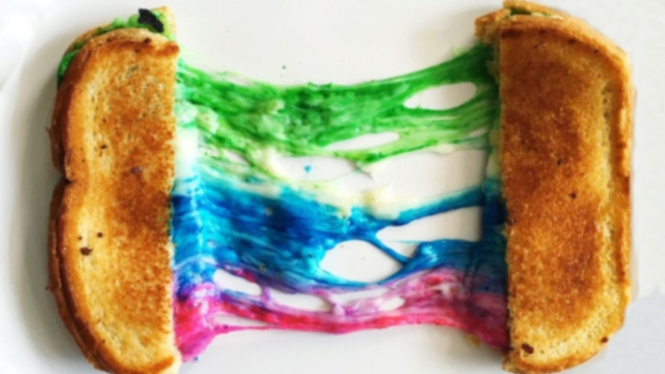 Rainbow Sandwich