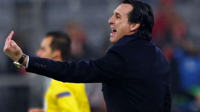 Pelatih Paris Saint-Germain, Unai Emery.