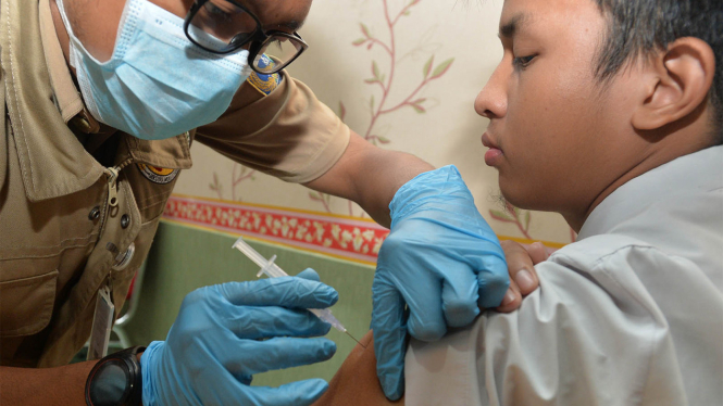 Imunisasi difteri di Jakarta