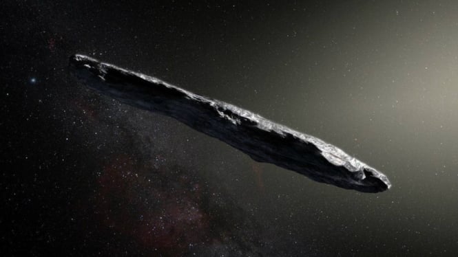 Objek luar Tata Surya bernama Oumuamua.