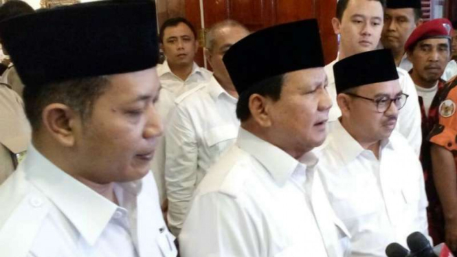 Ketua Umum Partai Gerindra Prabowo Subianto.