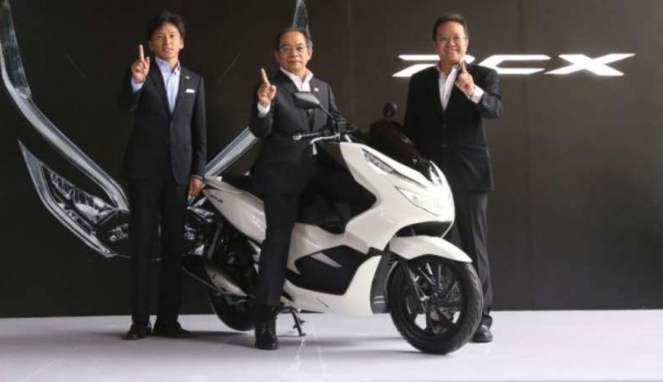 All new PCX versi lokal meluncur di Jakarta.