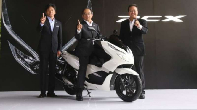 All new PCX versi lokal meluncur di Jakarta.