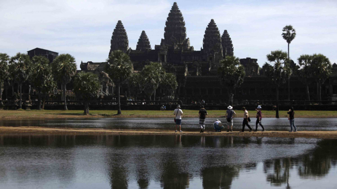 Berkeliling Menikmati Bangunan Candi Angkor Wat