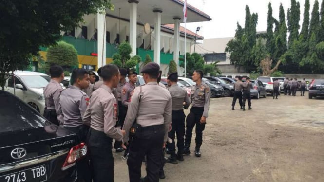 Sidang Putusan Praperadilan Novanto, Ratusan Polisi Siaga