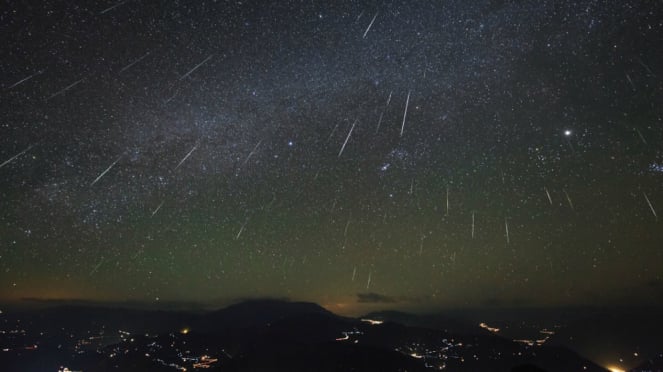 Hujan meteor Geminid pada 2016