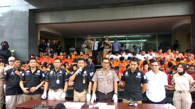 Ribuan penjahat di Jakarta ditangkap polisi