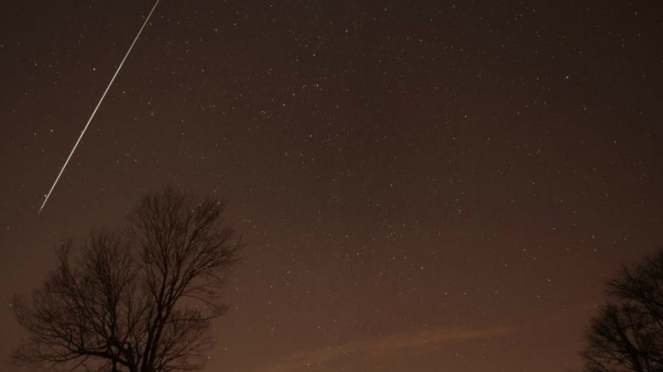 Geminiden-Meteorschauer im Jahr 2012