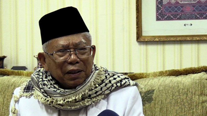 Ketua Umum MUI KH. Ma'ruf Amin 