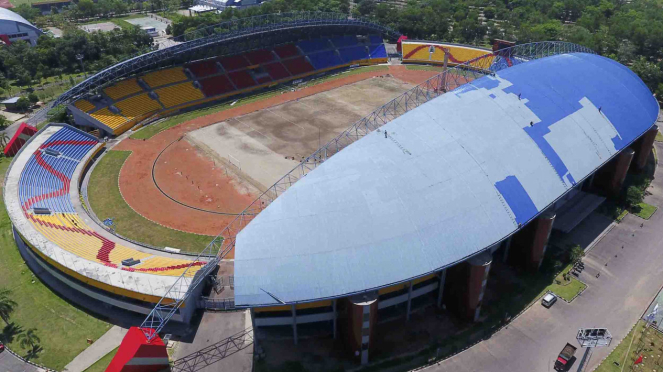 Kompleks Jakabaring Sport City di Palembang