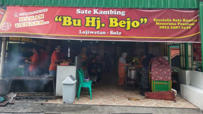 Sate Kambing Bu Hj Bejo