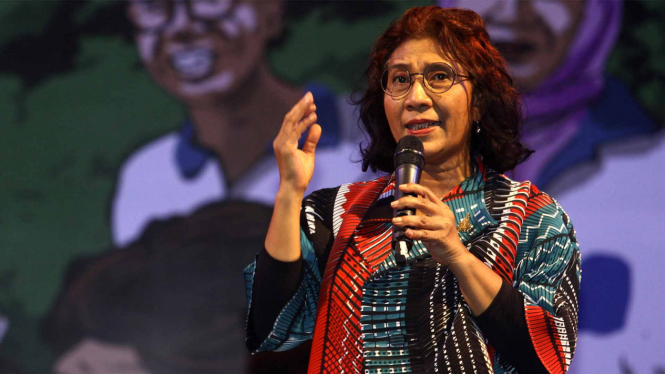 Menteri Kelautan dan Perikanan, Susi Pudjiastuti