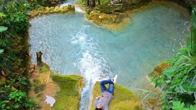 Pesona Kuncung Mas, Curug Cantik di Kulon Progo