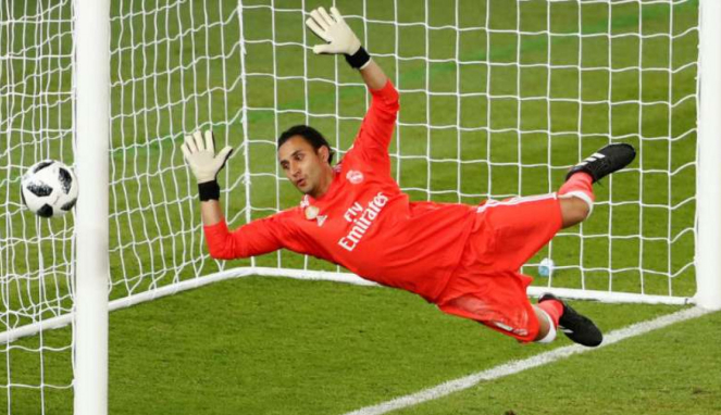 Kiper Real Madrid, Keylor Navas.