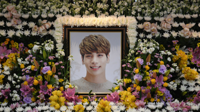 Pemakaman personel SHINee Jonghyun