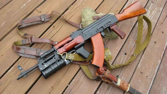 AK-47 weapons.