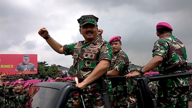 Panglima TNI Marsekal TNI Hadi Tjahjanto.