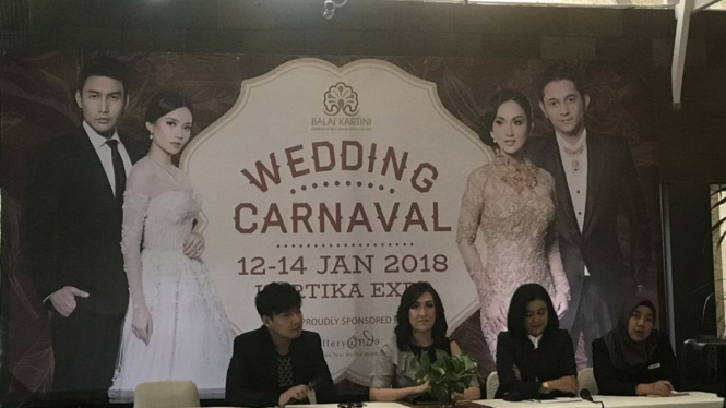 Konferensi pers Wedding Carnaval