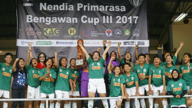 Selebrasi PSW Mataram usai juara Bengawan Cup III 2017