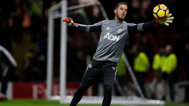 Penjaga gawang Manchester United, David De Gea