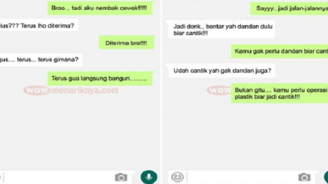 Kumpulan Chat Ngawur Ini Bikin Kamu Ngakak VIVA