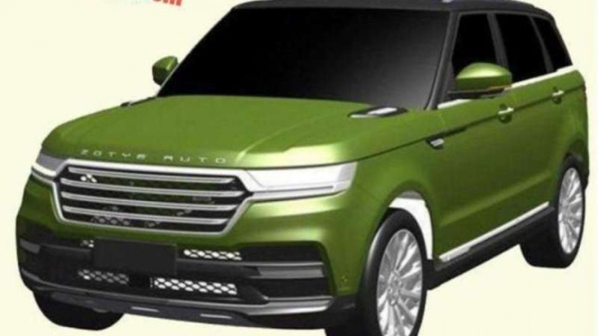 Zotye T800, tiruan Range Rover dari China.