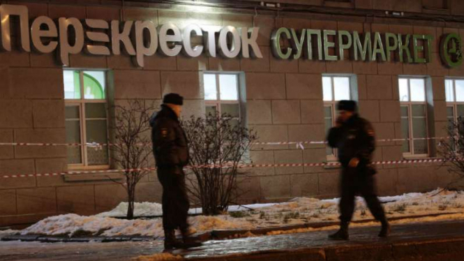 Ledakan di supermarket di Rusia sebabkan 10 orang luka-luka
