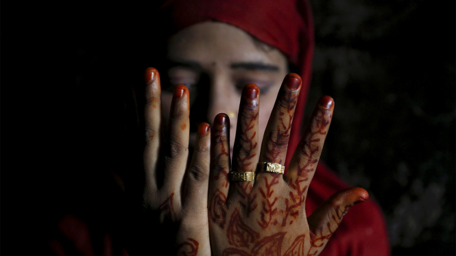 Pernikahan Sederhana Pengungsi Rohingya