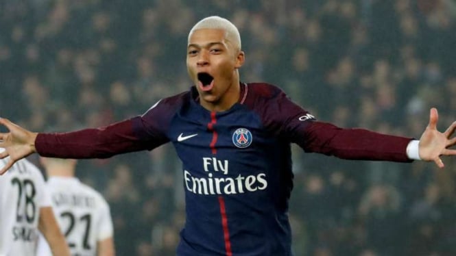 Striker Paris Saint-Germain, Kylian Mbappe.