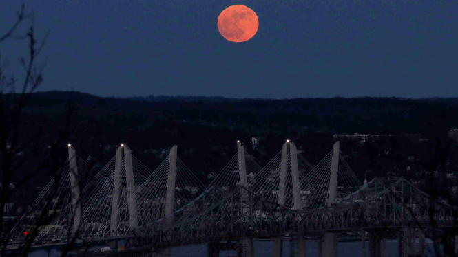 Supermoon tahun baru 2018