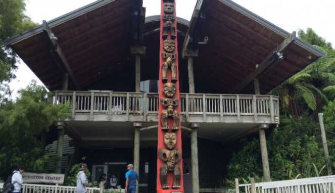 Arataki Visitor Centre, Auckland, Selandia Baru.