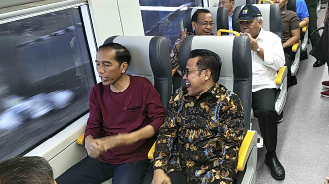 Jokowi dan Cak Imin.