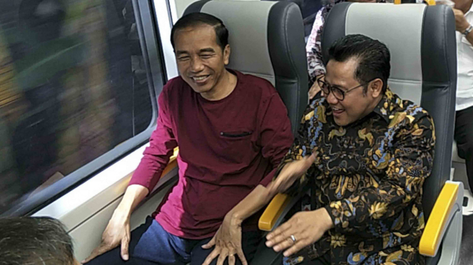 Jokowi dan Cak Imin.
