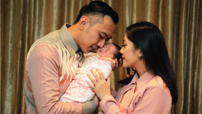 Ibas dan Aliya memberi nama putri mereka Gayatri Idalia Yudhoyono