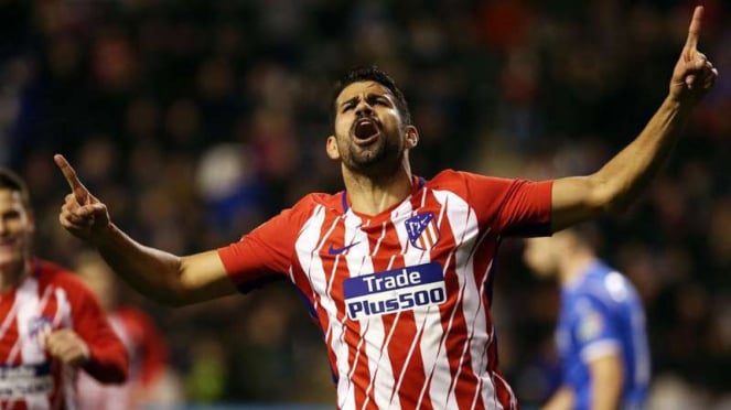 Striker Atletico Madrid, Diego Costa